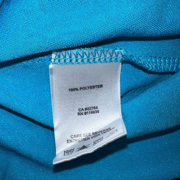 Blue and White Golf Polo - Picture 5 of 5